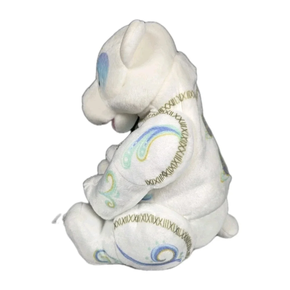 ANIMAL KINGDOM Merry Menagerie White Polar Bear Plush‎ Puppet Disney Parks 12